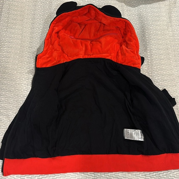 Cool Mickey Mouse toddler Cubcoats jacket fleece hood plushie - Picture 4 of 9